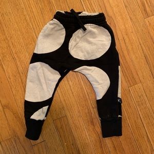 NUNUNU Circle Baggy Pants
